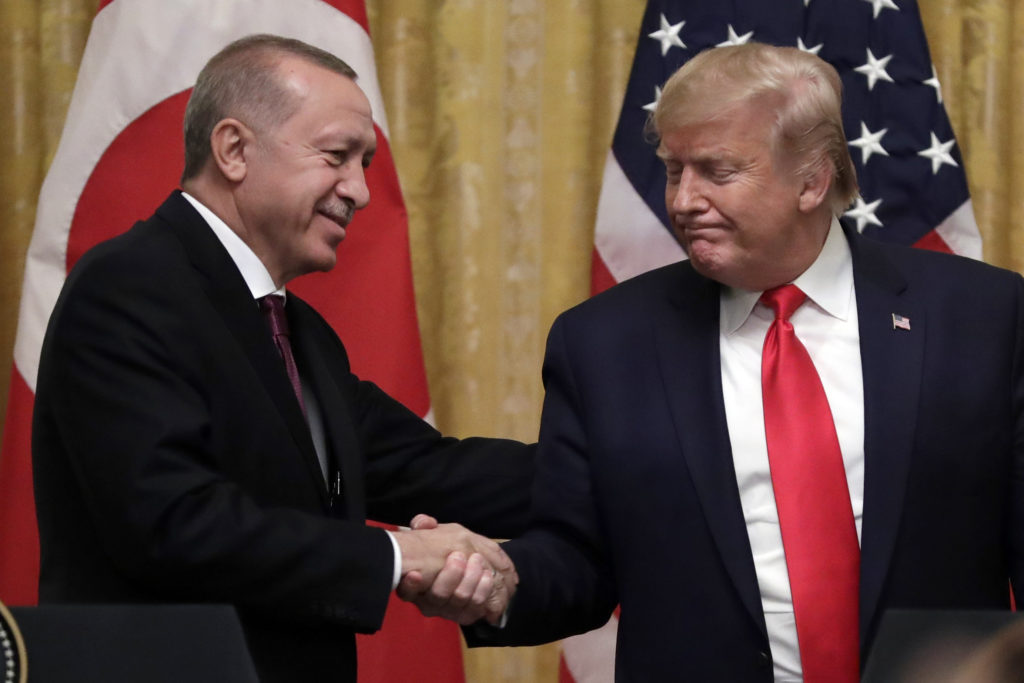 «Καρφιά» Ερντογάν κατά Τραμπ: Σχέδιο κατοχής η «Συμφωνία του Αιώνα»