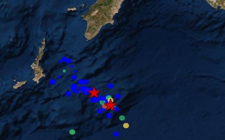 Νέος σεισμός κοντά στην Κάρπαθο 4,2 Ρίχτερ