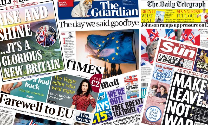 To Brexit διχάζει και τον βρετανικό Τύπο