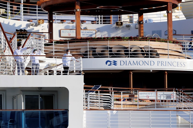 Αρνητικά τα δείγματα των δύο Ελλήνων του Diamond Princess