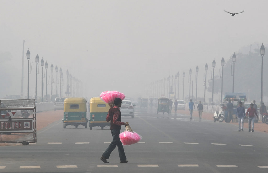 Το Νέο Δελχί είναι η δεύτερη πιο μολυσμένη πρωτεύουσα του κόσμου για δεύτερη συναπτή χρονιά