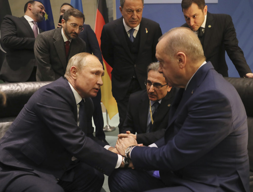 Τηλεφωνική επικοινωνία Πούτιν – Ερντογάν: Συμφώνησαν ότι χρειάζεται συντονισμός για το Ιντλίμπ