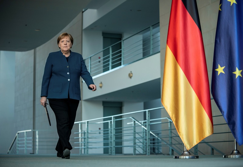 Γερμανία: Σε καραντίνα κατ’ οίκον η καγκελάριος Άνγκελα Μέρκελ