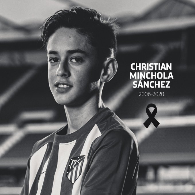 Ατλέτικο Μαδρίτης: Θρήνος για το χαμό 14χρονου που θεωρείτο μεγάλο ποδοσφαιρικό ταλέντο
