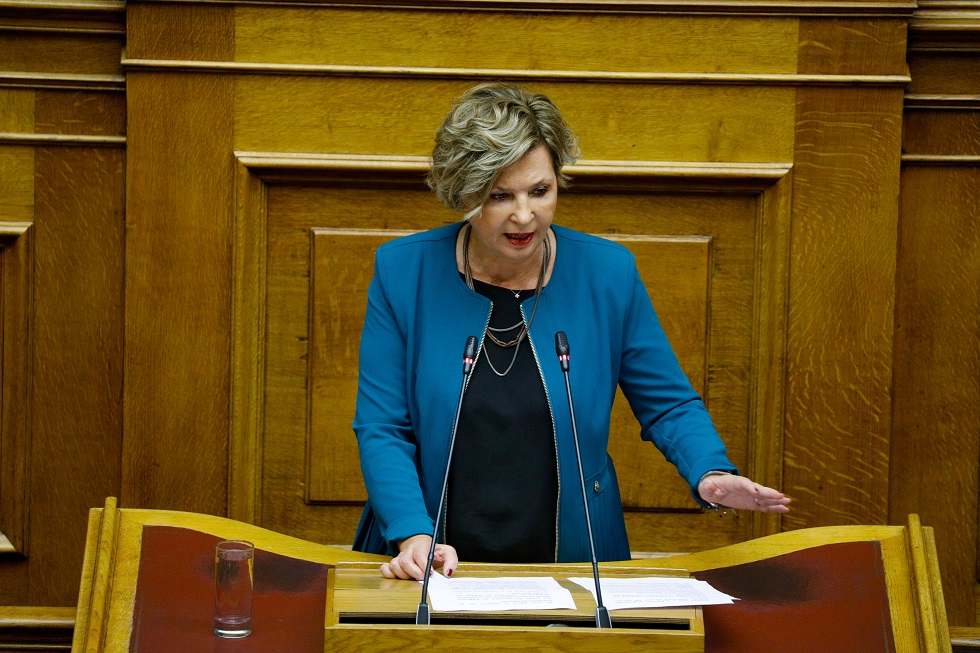 Γεροβασίλη: Με τον προϋπολογισμό αποκαλύπτεται η εξαπάτηση του ελληνικού λαού