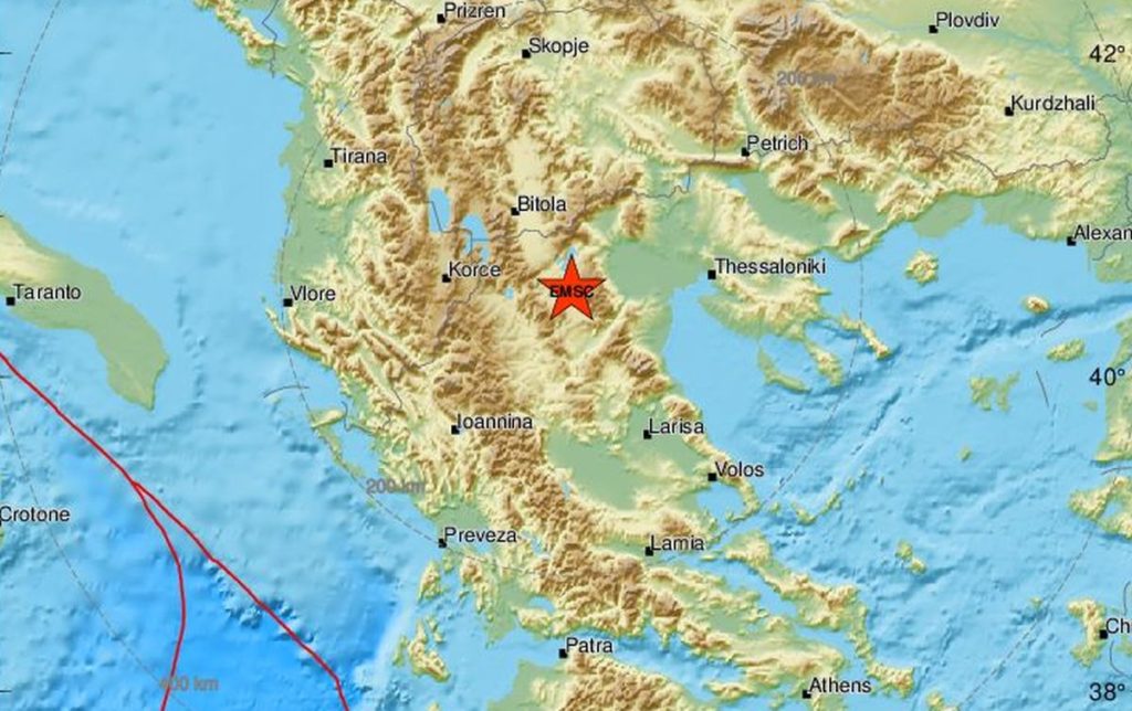 Σεισμός 4,2 Ρίχτερ στην Κοζάνη
