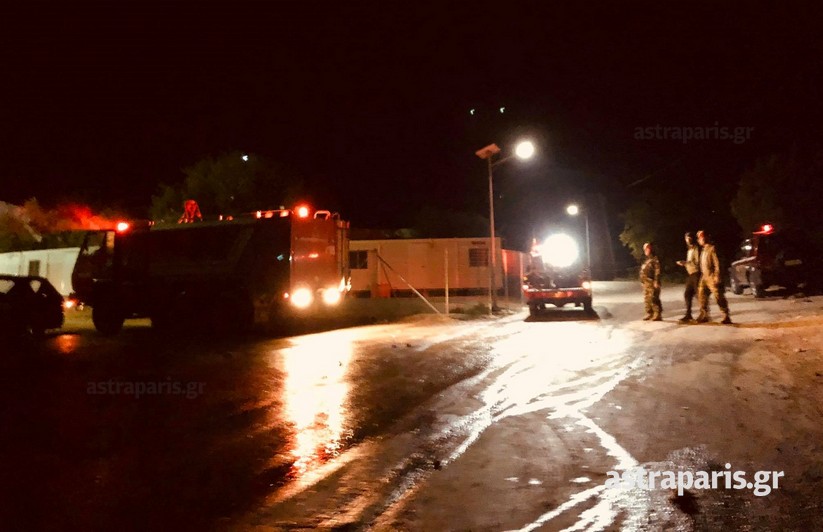 Χίος: Tρεις συλλήψεις και πολλές προσαγωγές, για τα επεισόδια στον καταυλισμό της ΒΙΑΛ