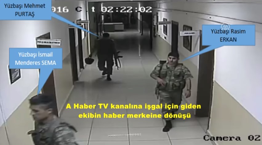 Ερωτήματα για το βίντεο που δείχνει 3 από τους 8 Τούρκους που ζητούν άσυλο να συμμετέχουν στο πραξικόπημα (Video)