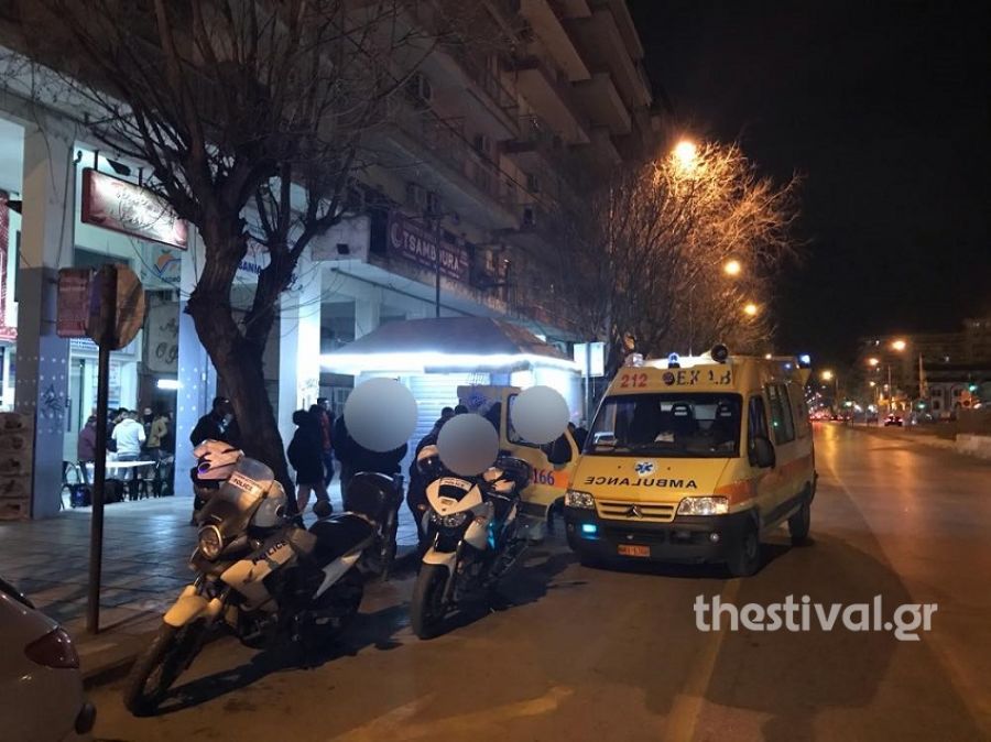 Νέο αιματηρό επεισόδιο στο κέντρο της Θεσσαλονίκης – δύο τραυματίες  (video – εικόνες)