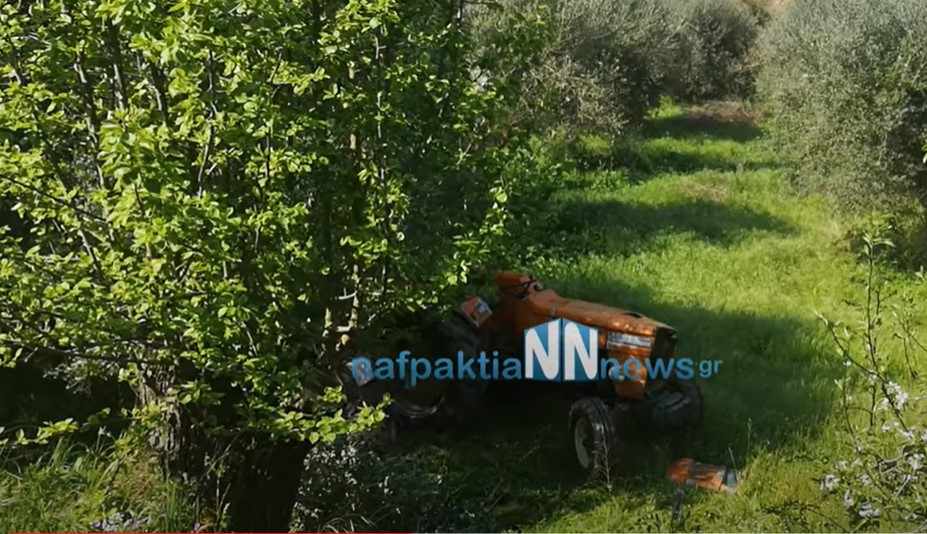 Μεσολόγγι: Αγρότης καταπλακώθηκε και σκοτώθηκε από το τρακτέρ του (video)
