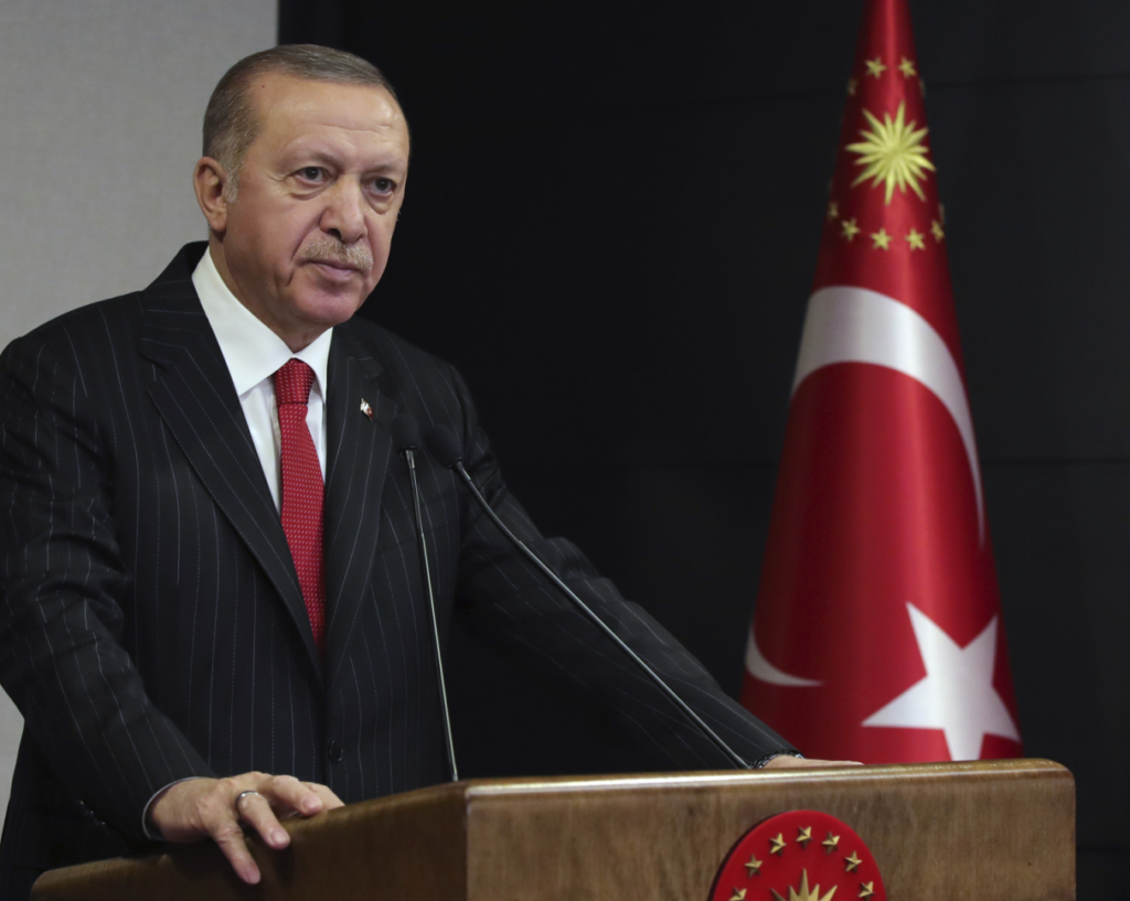 Τουρκία: Καραντίνα τεσσάρων ημερών ανακοίνωσε ο Ερντογάν