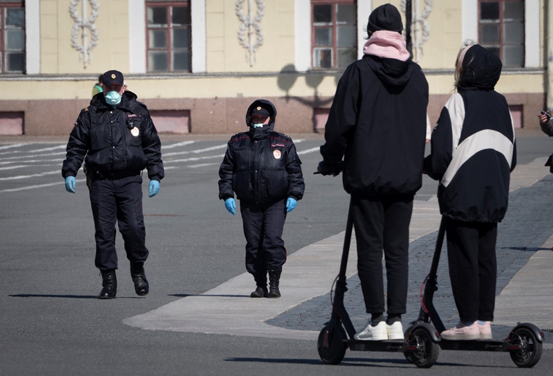Ρωσία: Αύξηση-ρεκόρ στα κρούσματα κορονοϊού