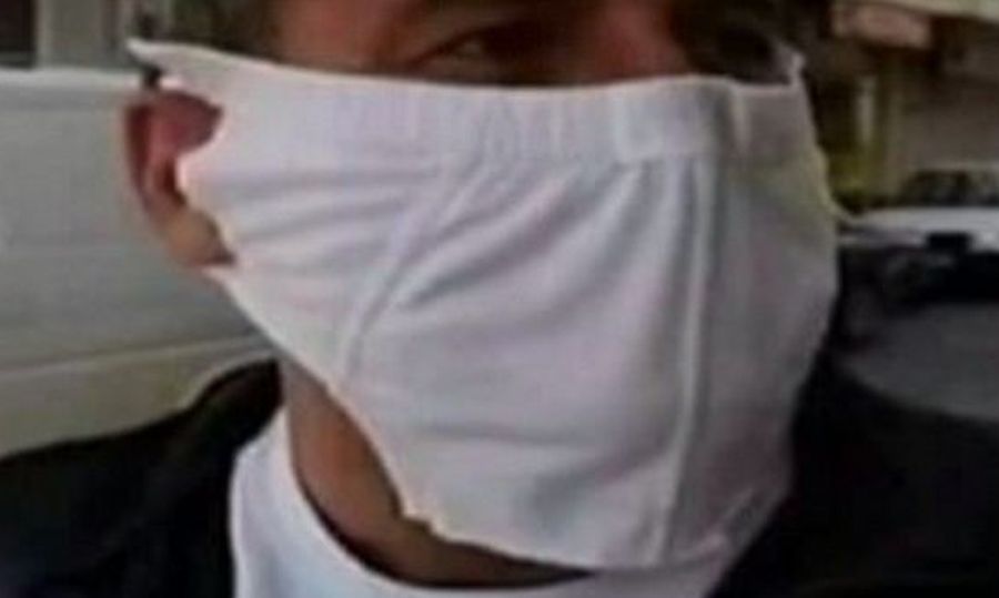 Θεσσαλονίκη: Επιβάτης λεωφορείου εμφανίστηκε με μάσκα από… εσώρουχο!