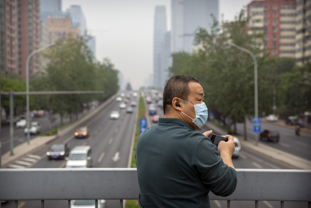 Η ατμοσφαιρική ρύπανση επέστρεψε στον κινεζικό ουρανό, σύμφωνα με την Greenpeace