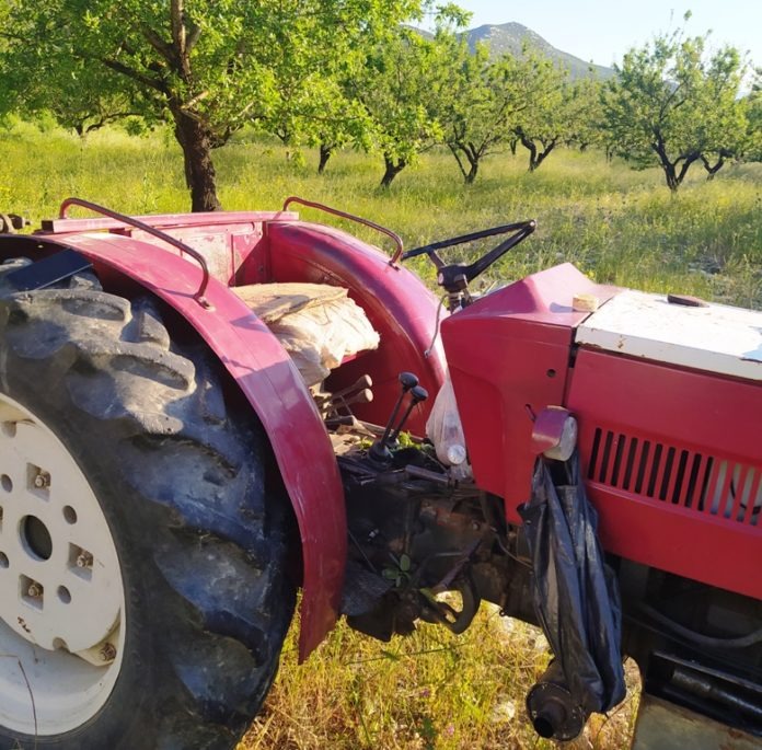 Bόλος: Αγρότης «έσβησε» πάνω στο τρακτέρ του
