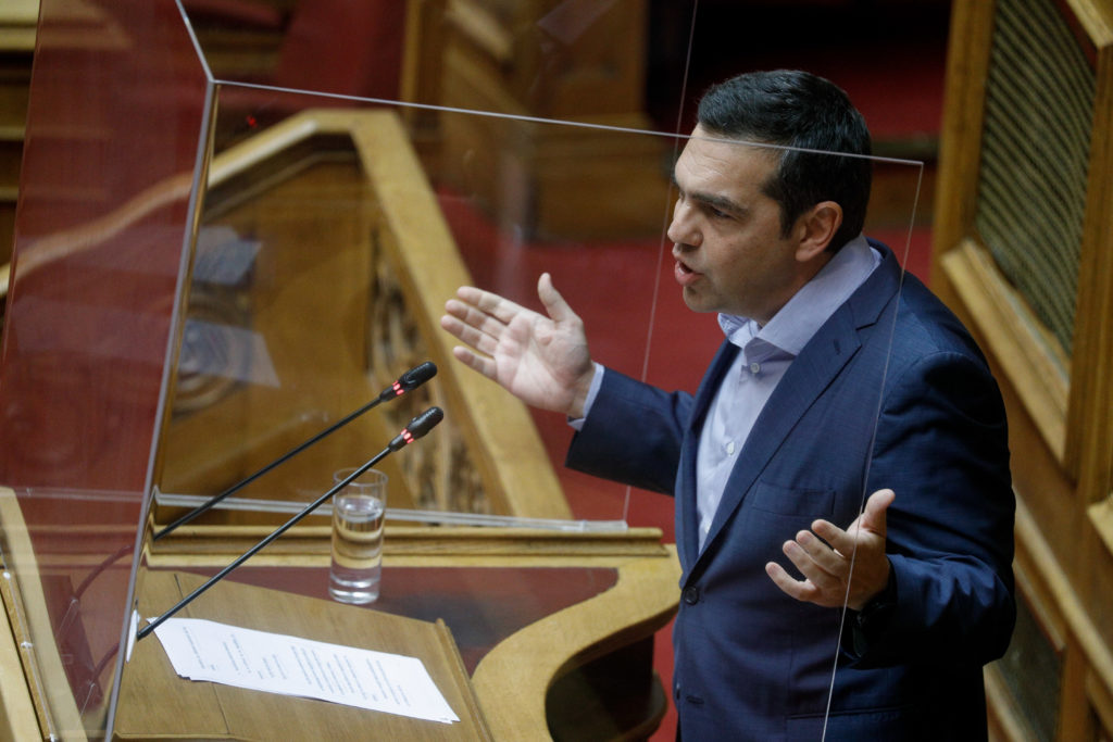 Τσίπρας: Χρεοκοπία της ρητορικής περί δήθεν σκευωρίας στην υπόθεση Novartis (Video)