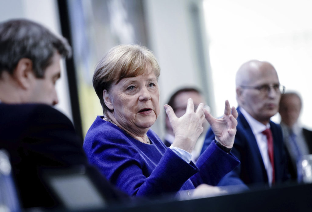 Ταμείο Ανασυγκρότησης: Χαμηλώνει τις προσδοκίες η Μέρκελ για συμφωνία στο προσεχές Ευρωπαϊκό Συμβούλιο