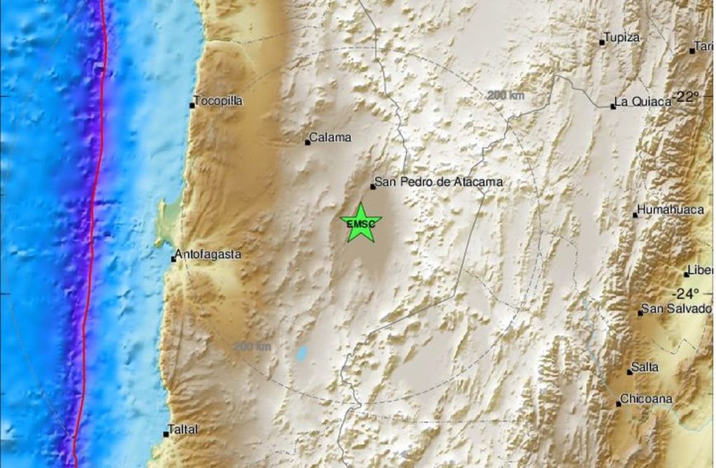 Ισχυρός σεισμός 6,8 Ρίχτερ έπληξε τη Χιλή (Video)