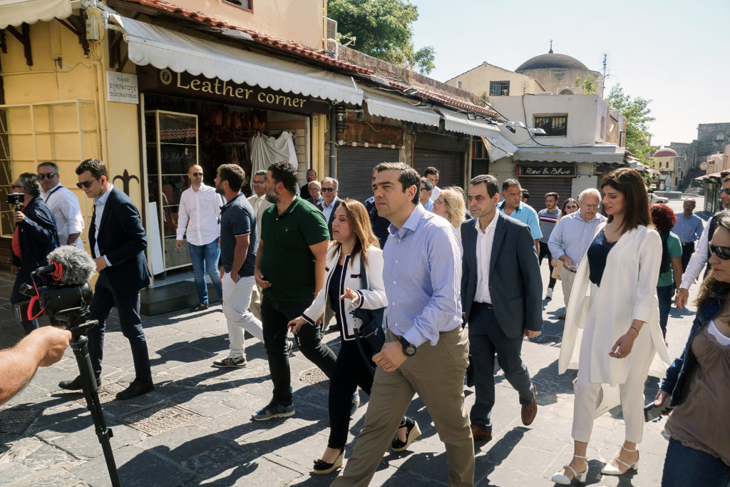 Στη Ρόδο ο Αλέξης Τσίπρας