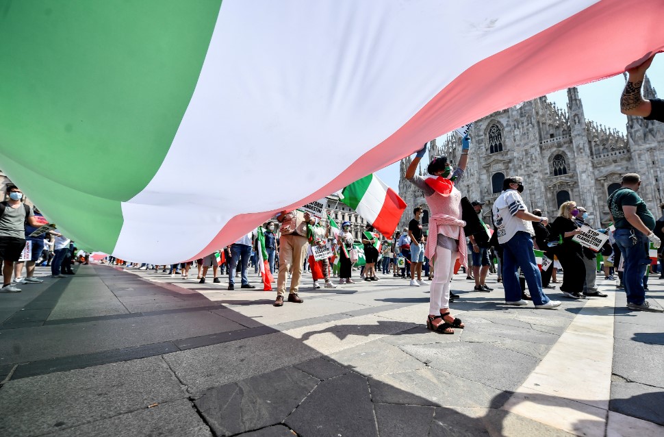 Ιταλία: Πρόβλεψη για μείωση του ΑΕΠ κατά 8,3%