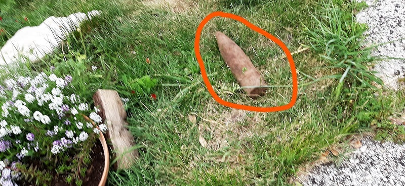 Δελβινάκι: Κι άλλος κάτοικος βρήκε οβίδα στον κήπο του σπιτιού του