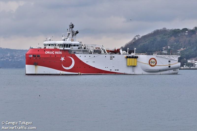 Τουρκική πρεσβεία σε Ουάσιγκτον: Το Ορούτς Ρέις ξεκίνησε έρευνες στην Ανατολική Μεσόγειο