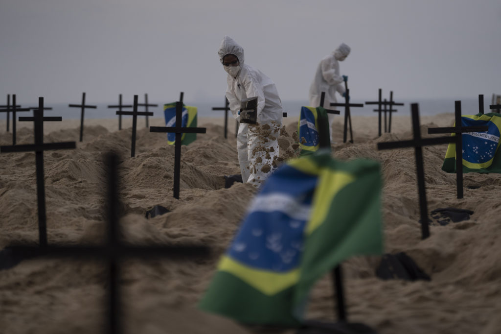 Βραζιλία: Ξεπέρασαν τους 90.000 οι νεκροί από κορονοϊό – Πάνω από 2,5 εκατ. άνθρωποι έχουν μολυνθεί