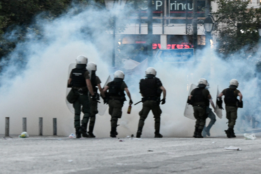 Βαριές κατηγορίες στους συλληφθέντες στο συλλαλητήριο της Πέμπτης