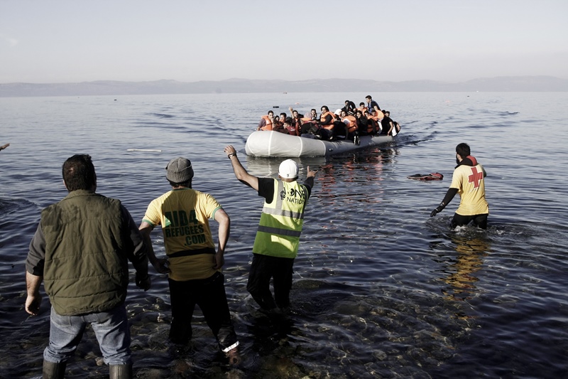 Δύο βάρκες με πρόσφυγες και μετανάστες έφτασαν στη Λέσβο