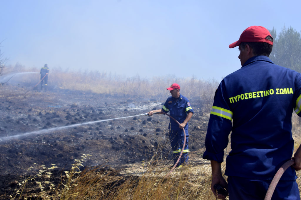 Nέα πυρκαγιά στην Ηλεία, στην περιοχή Ωλένης