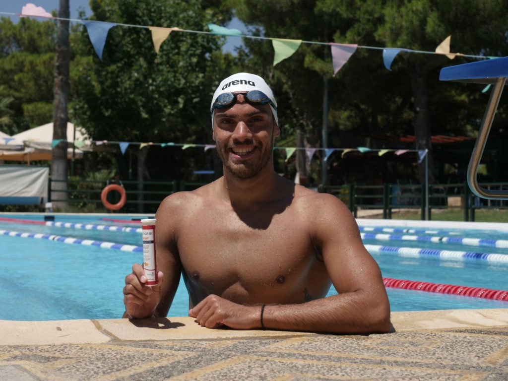 Ο πρωταθλητής κολύμβησης Ανδρέας Βαζαίος πρεσβευτής του almora PLUS(R) SPORT