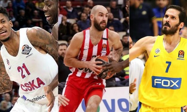 Euroleague: Ντε Κολό ο άρχοντας των MVP – Σπανούλης ο κορυφαίος Έλληνας!