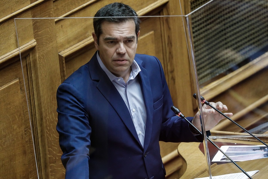 Τσίπρας μετά την ενημέρωση από Μητσοτάκη: Απολύτως απαραίτητη η χάραξη εθνικής στρατηγικής