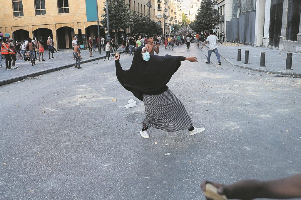 Η οργή ξεχείλισε στη Βηρυτό