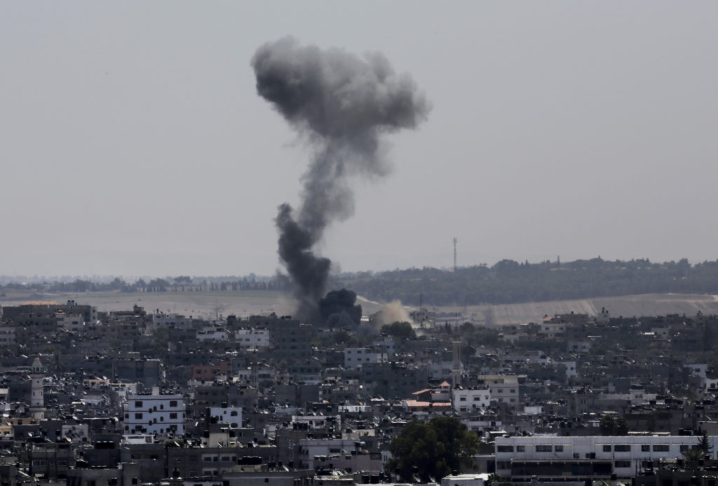 Συνεχίζονται οι αεροπορικές επιδρομές του Ισραήλ εναντίον της Λωρίδας της Γάζας