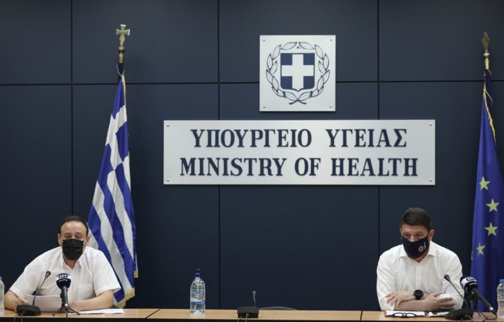 Οι δηλώσεις Μαγιορκίνη – Χαρδαλιά στην ενημέρωση για τον κορονοϊό