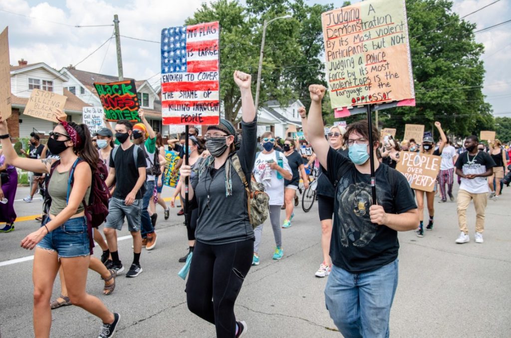 ΗΠΑ: Ειρηνικό το 93% των διαδηλώσεων κατά του ρατσισμού