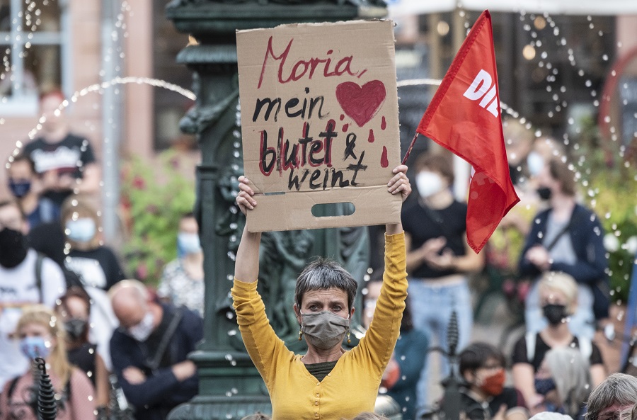 Deutsche Welle – Διαδηλώσεις για τη Μόρια σε δεκάδες γερμανικές πόλεις
