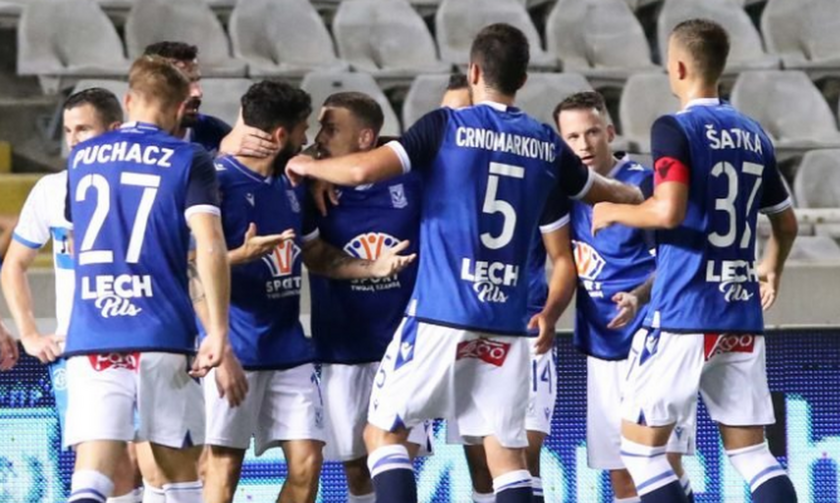 Europa League: Η Λεχ Πόζναν συνέτριψε 5-0 τον Απόλλωνα Λεμεσού