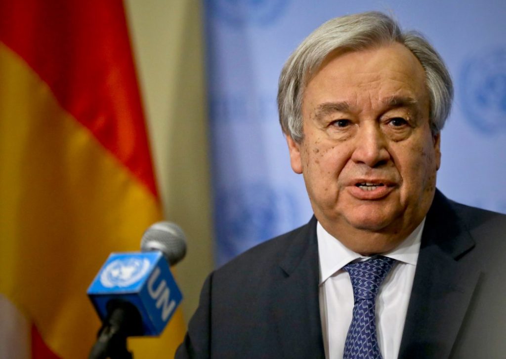 Έκκληση από τον ΓΓ του ΟΗΕ: «Σταματήστε τους πολέμους – Κοινός μας εχθρός ο κορονοϊός»