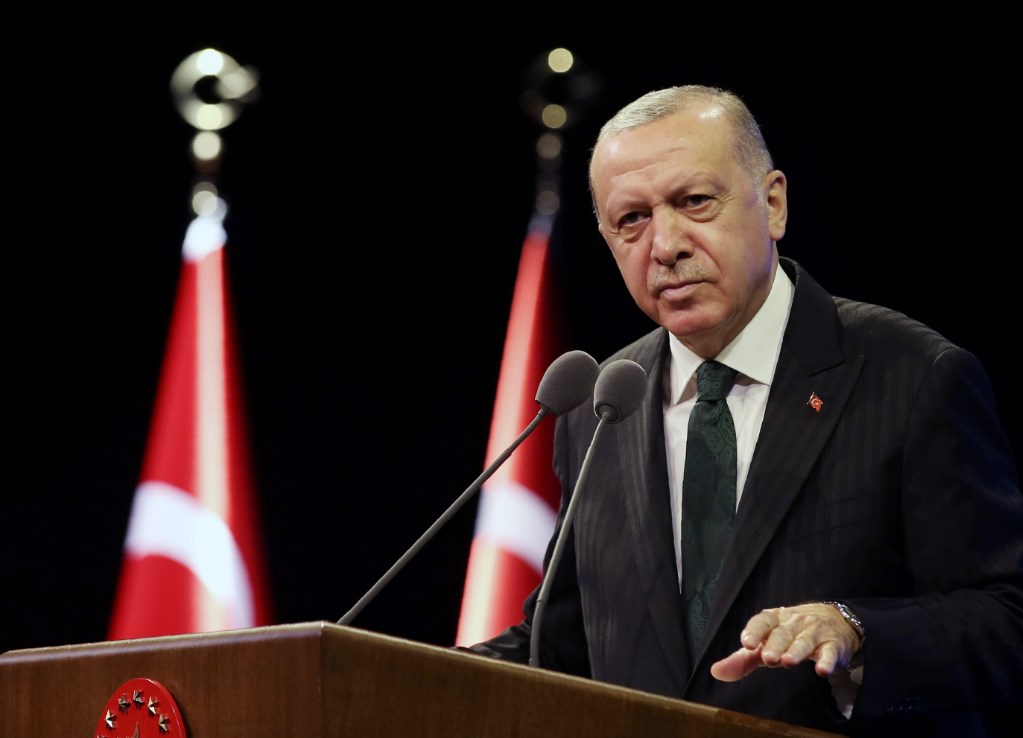 Ερντογάν: Δεν κάνουμε βήμα πίσω σε Αιγαίο και Μεσόγειο