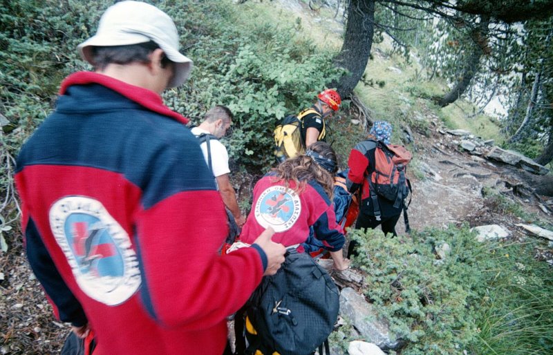 Επιχείρηση διάσωσης τραυματισμένου ορειβάτη στον Όλυμπο
