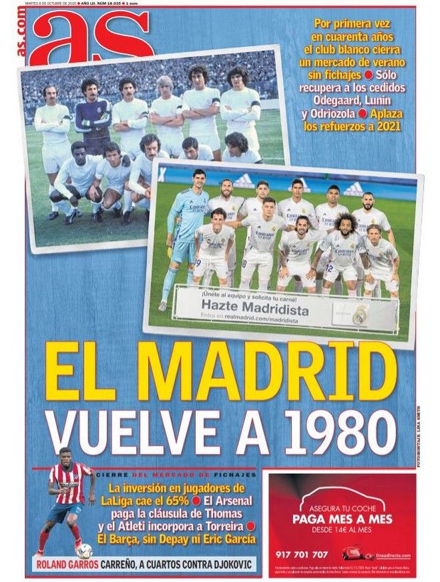 «Η Ρεάλ Μαδρίτης επέστρεψε στο 1980»