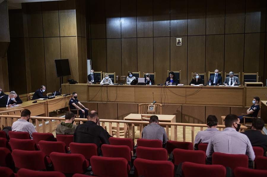 Δίκη Χρυσής Αυγής: Απορρίφθηκε το αίτημα εξαίρεσης που κατέθεσε ο Λαγός –  Διακοπή της διαδικασίας για την Τρίτη το πρωί