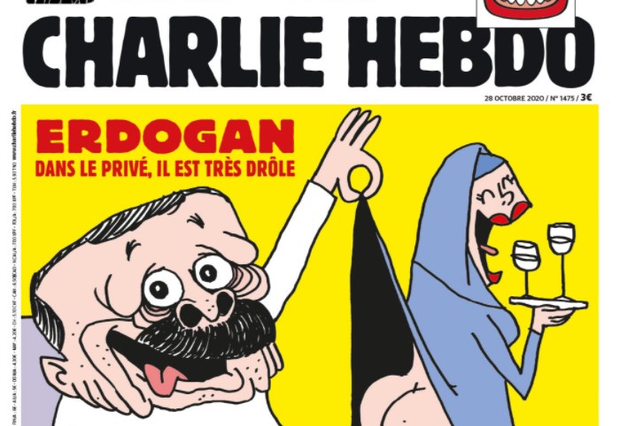 Γελοιογραφία του Ερντογάν στο εξώφυλλο του Charlie Hebdo