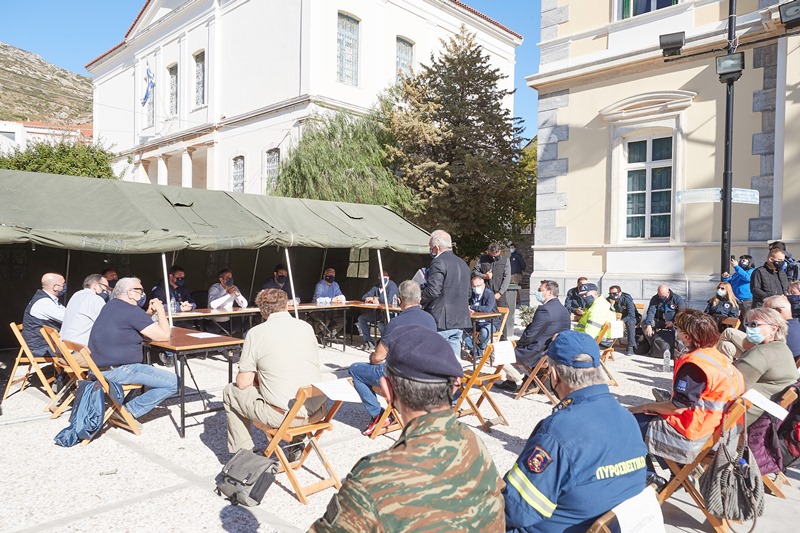 Μητσοτάκης από Σάμο: Χρέος της Πολιτείας, είναι να σταθεί δίπλα στο νησί