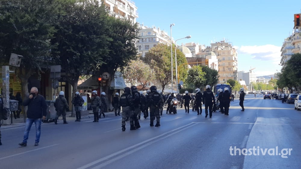 Συγκέντρωση αντιεξουσιαστών στη Θεσσαλονίκη (video)