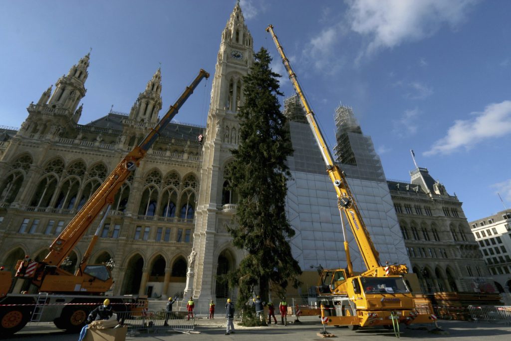 Αυστρία: Δύο χριστουγεννιάτικα δέντρα δείχνουν «κάποια κανονικότητα»