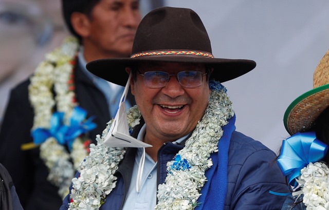 Ορκίστηκε ο Λουίς Άρτσε νέος πρόεδρος της Bολιβίας
