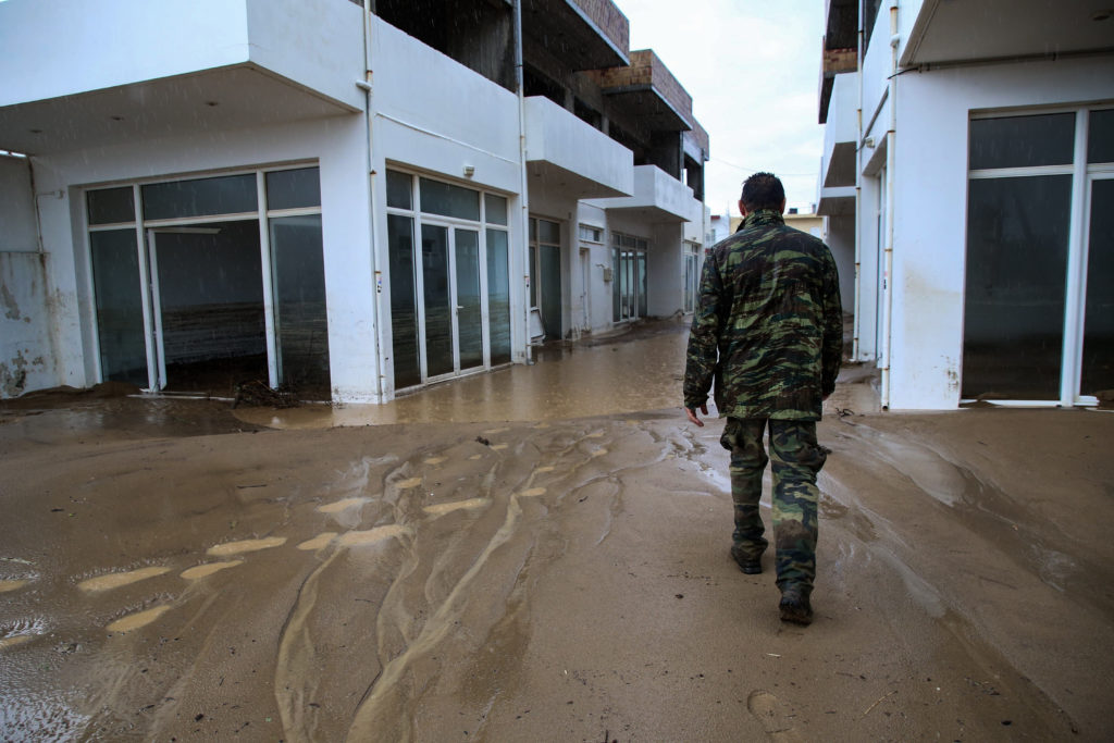 Ρέθυμνο: Τεράστιες οι καταστροφές στα Ανώγεια